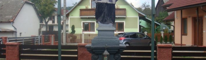 Socha svätého Jána Nepomuckého v Považskej Teplej – Považská Bystrica