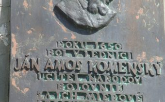 Pamätná tabuľa Janovi Amosovi Komenského v Lednici