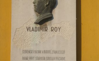 Pamätná tabuľa Vladimírovi Royovi v Púchove