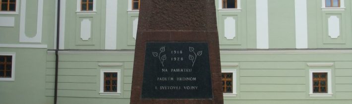 Pamätník padlým v 1.svetovej vojne v Dubnici nad Váhom