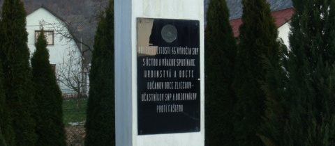 Pamätník padlým v 2.svetovej vojne v Zliechove
