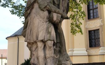 Socha svätého Floriána v Pruskom