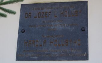 Pamätná tabuľa Jozefa Ľudovíta Holubyho a Karola Holubyho v Lubine