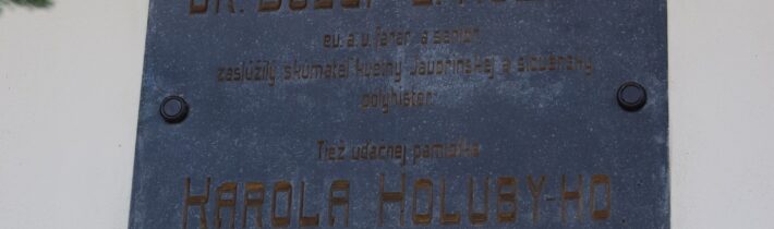 Pamätná tabuľa Jozefa Ľudovíta Holubyho a Karola Holubyho v Lubine
