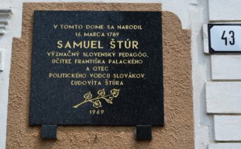 Pamätná tabuľa Samuela Štúra v Lubine