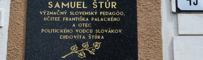 Pamätná tabuľa Samuela Štúra v Lubine