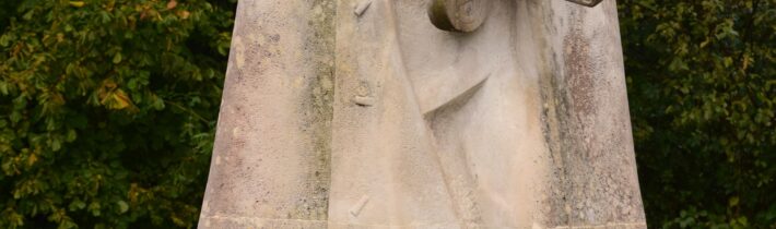 Socha sovietskeho vojaka v Novej Bošáci