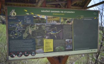 Náučný chodník Tri studničky v Domaniži